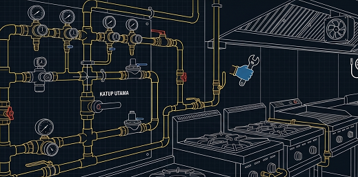 Panduan Lengkap Merencanakan Layout Dapur Komersial yang Efisien dan Ergonomis