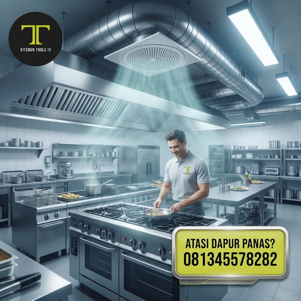 Mengatasi Dapur Panas & Pengap