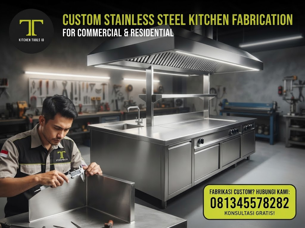Paket Pembangunan Dapur Komersial Lengkap