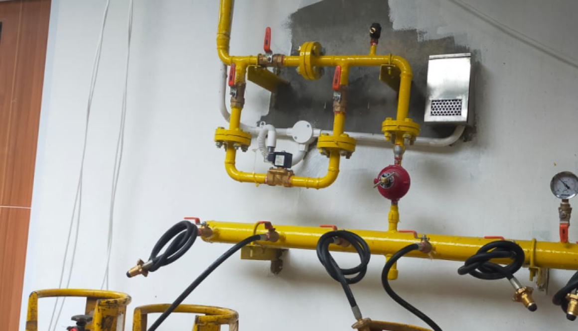 instalasi gas komersil