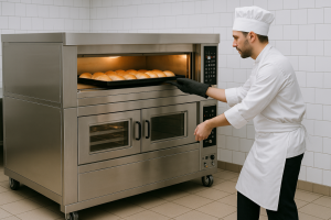 gas-oven-deck-with-chef Gas Oven Deck