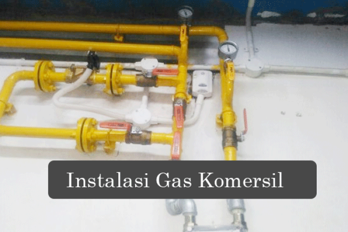 instalasi-gas insalasi ruang dapur restoran