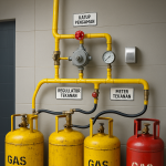 instalasi gas komersil