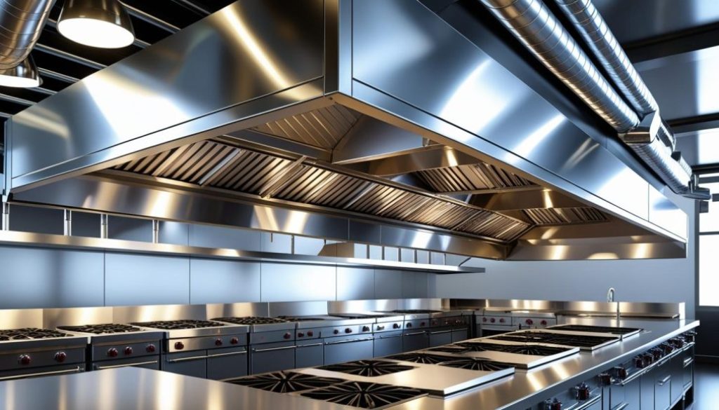 Instalasi Ducting Exhaust Hood