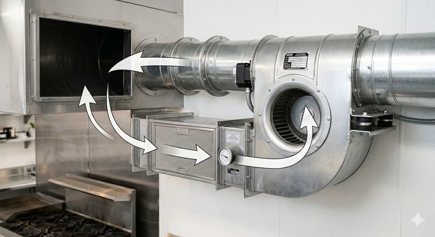 Instalasi Ducting Exhaust
