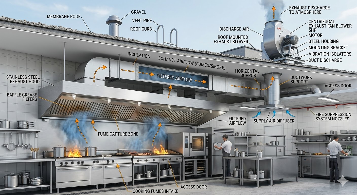 Instalasi Ducting Exhaust Rekomendasi dari Kota Depok
